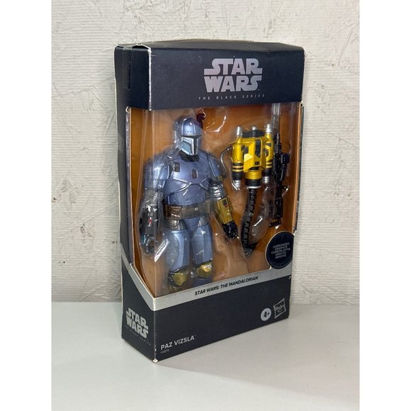 Hasbro Star Wars The Black Series Carbonized Collection - Paz Vizsla Figure - Picture 2 of 4